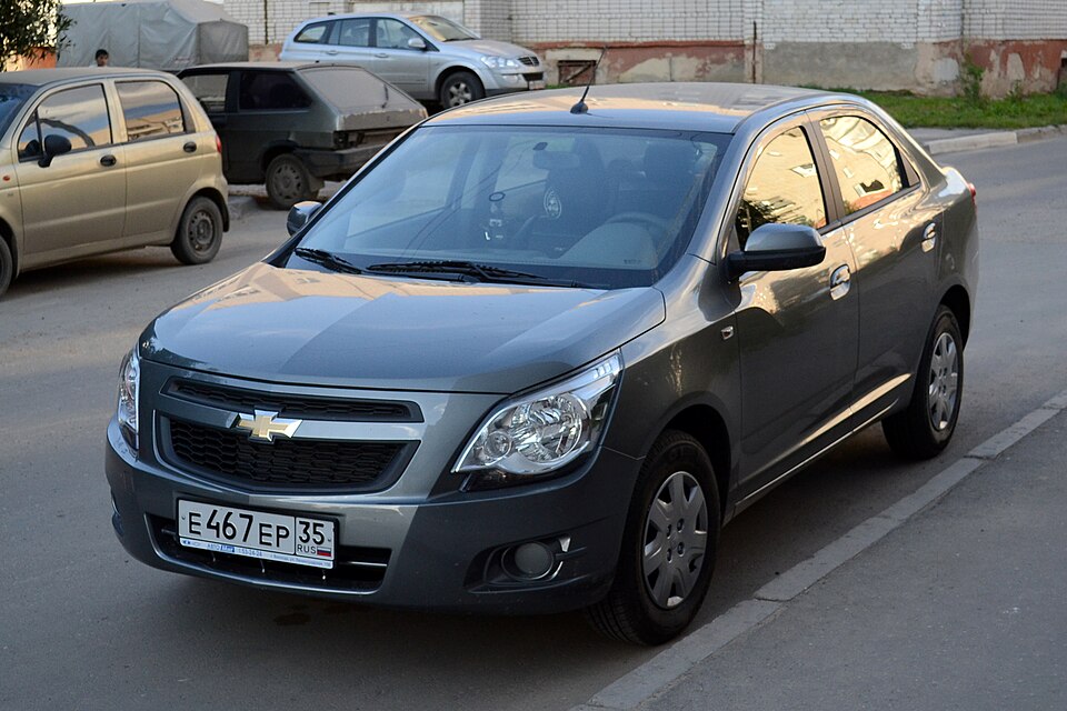 Фото модели Chevrolet Cobalt; не автомобиль компании
